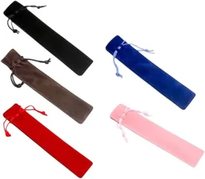1 Piece Drawstring Pen Pouches Solid Color Single Ballpoint Bag Case Sleeve Holder Student Gifts Pencil Bags New 2025 High For Reliable Electronic Component, Precision, Stable Performance