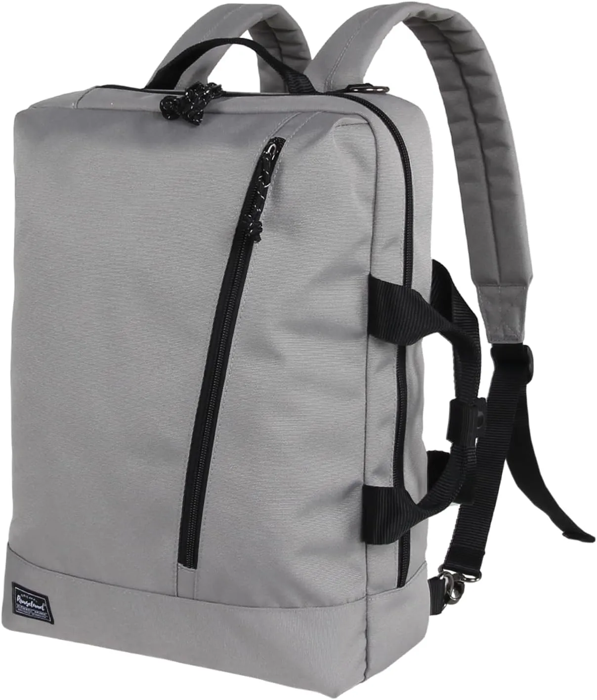 3 in 1 Laptop Backpack for Men Women, Convertible Messenger Bag Backpack Smart Business Casual Water-Resistant, Light Grey