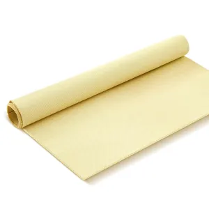 36 x 18 Aramid Fiber Synthetic Fabric 480g Heavy Weight Protective Pure Fabric -17 oz Twill Weave Woven Staple Fiber for Automotive Mining Telecommunications Aerospace and Defense