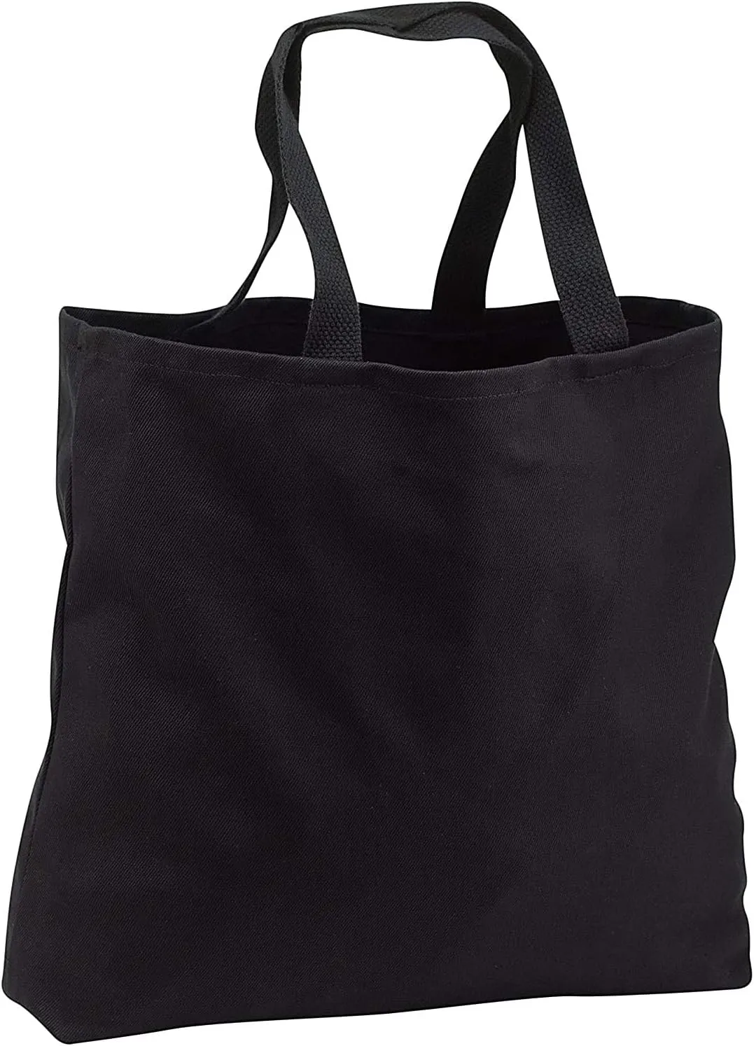 3dRose Black Tote Bag 14w x 14h x 3d - Antarctica, Gerlach Strait, blue ice formation Icebergs