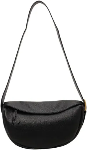 Adjustable shoulder large good soft leather ladies handbags simple underarm Purses