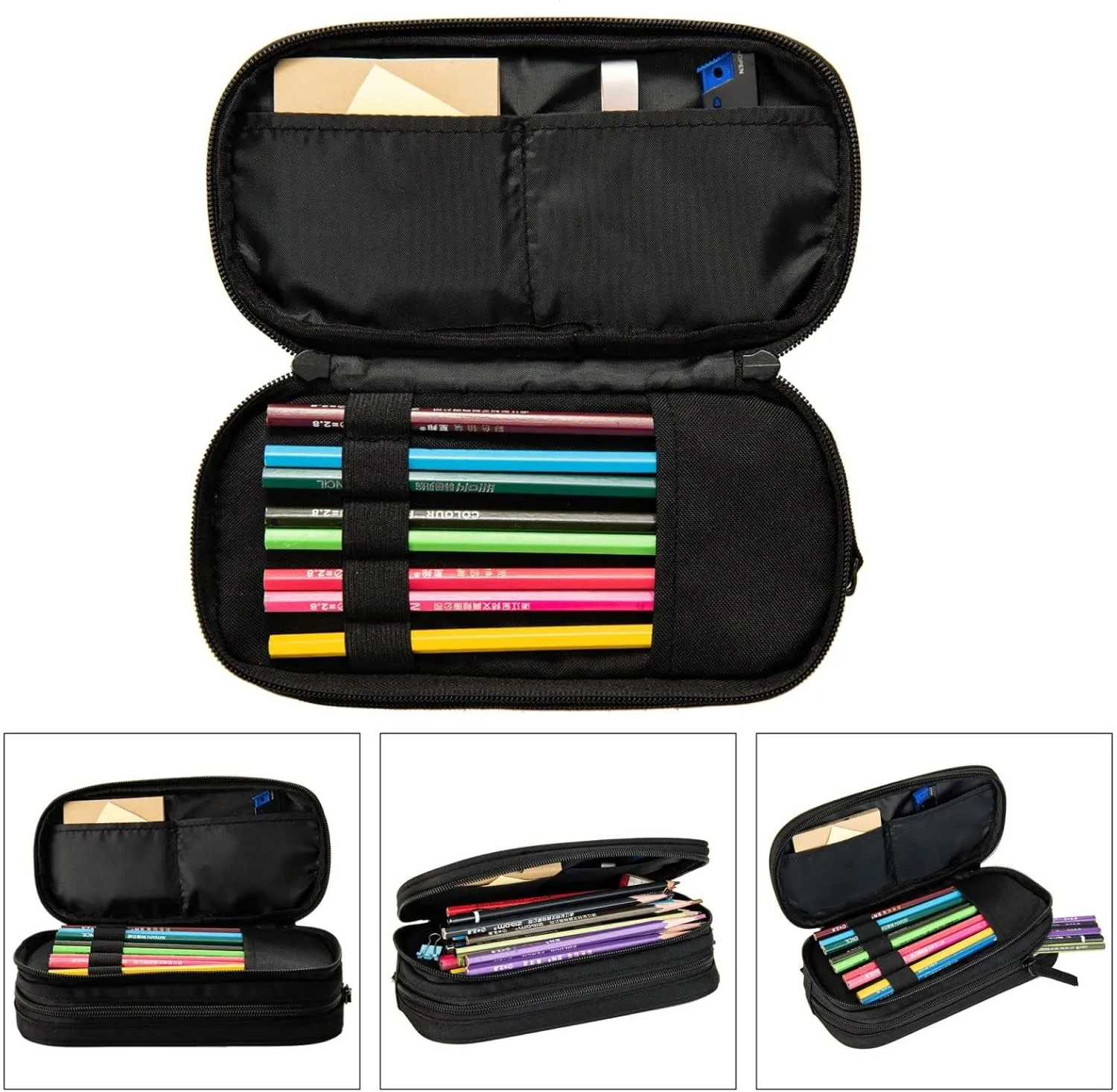Aesthetic Africa Map and Black History Month Multifunctional Pocket Backpack Crossbody Lunch Bag Pencil Case 3Pcs Set Large Capacity Backpack