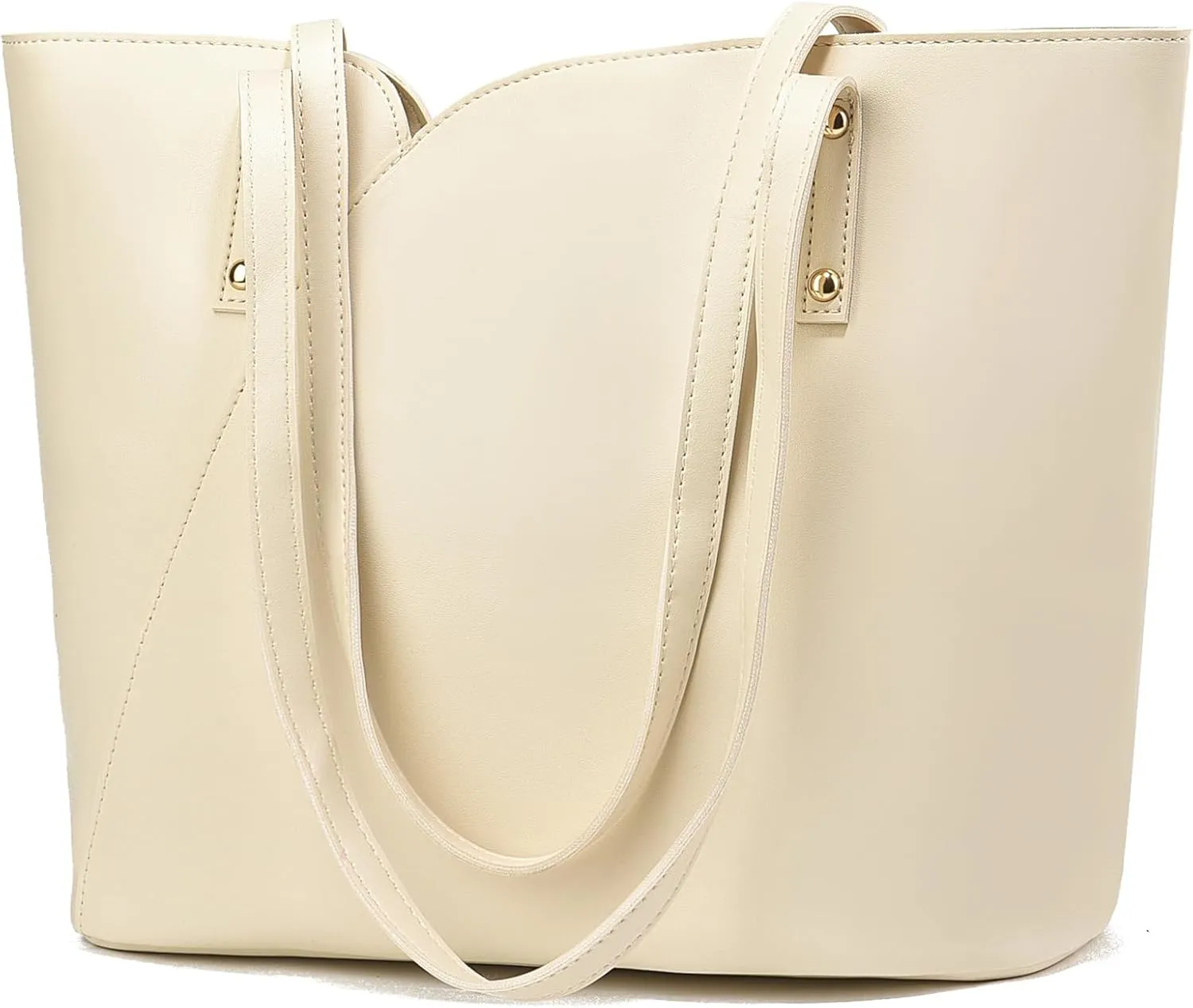 ALARION Tote Bag for Women Soft Faux Leather Shoulder Bag Ladies Zipper Tote Purses for Women Large Satchel Shoulder Handbag