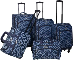 American Flyer Astor Collection 5-Piece Luggage Set