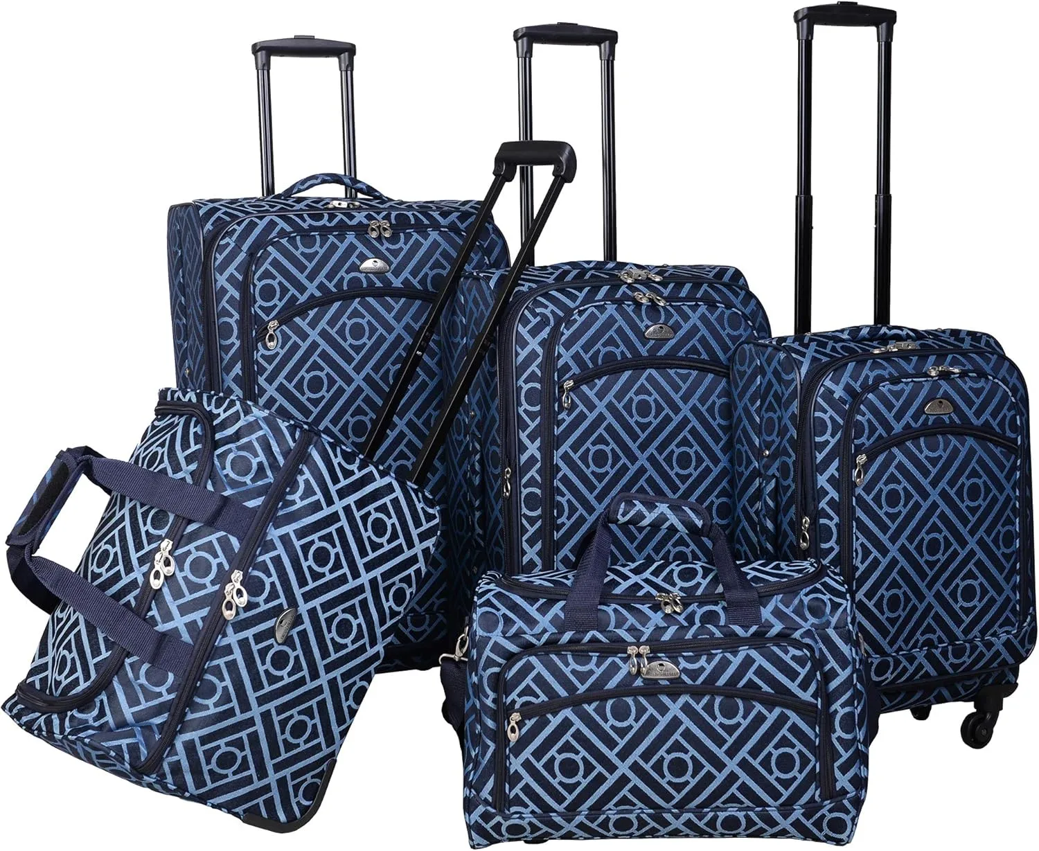 American Flyer Astor Collection 5-Piece Luggage Set