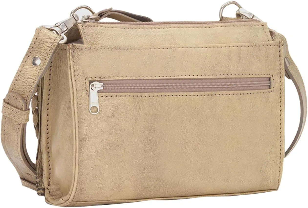 American West Small Crossbody Bag Tan