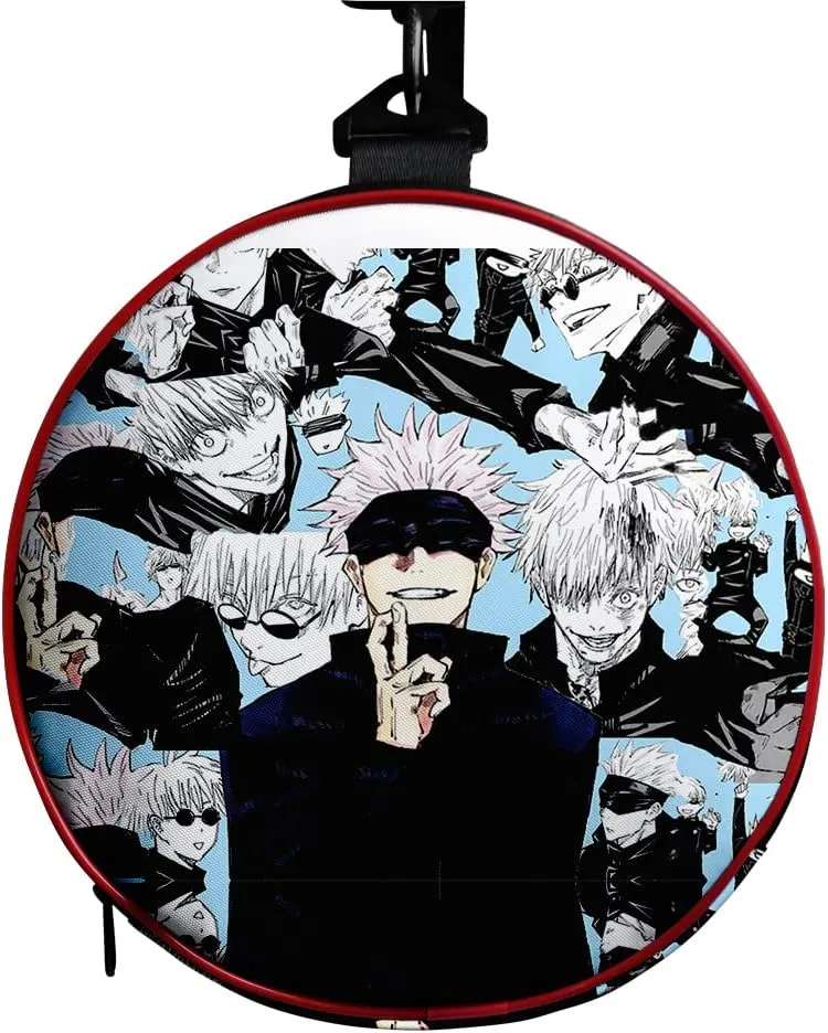 Anime Jujutsu Kaisen Gym Bag Manga Cosplay Sport Duffel Bag With Shoe Compartment(Gojo Multi) One size
