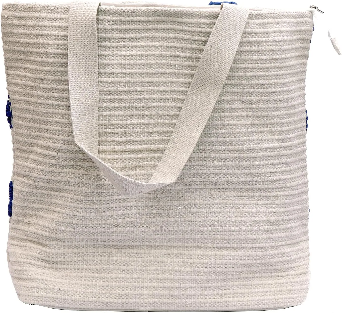ANKIT INTERNATIONAL Recycled Cotton Handloom Bag for Women, Cotton Fabric Tote Handbag - Handmade Boho Hippie Style tote Bag