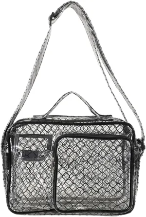 Anti-Static Clear PVC Bag Cleanroom Engineer Tool Computer Working Bags for Women Men Shoulder Crossbody