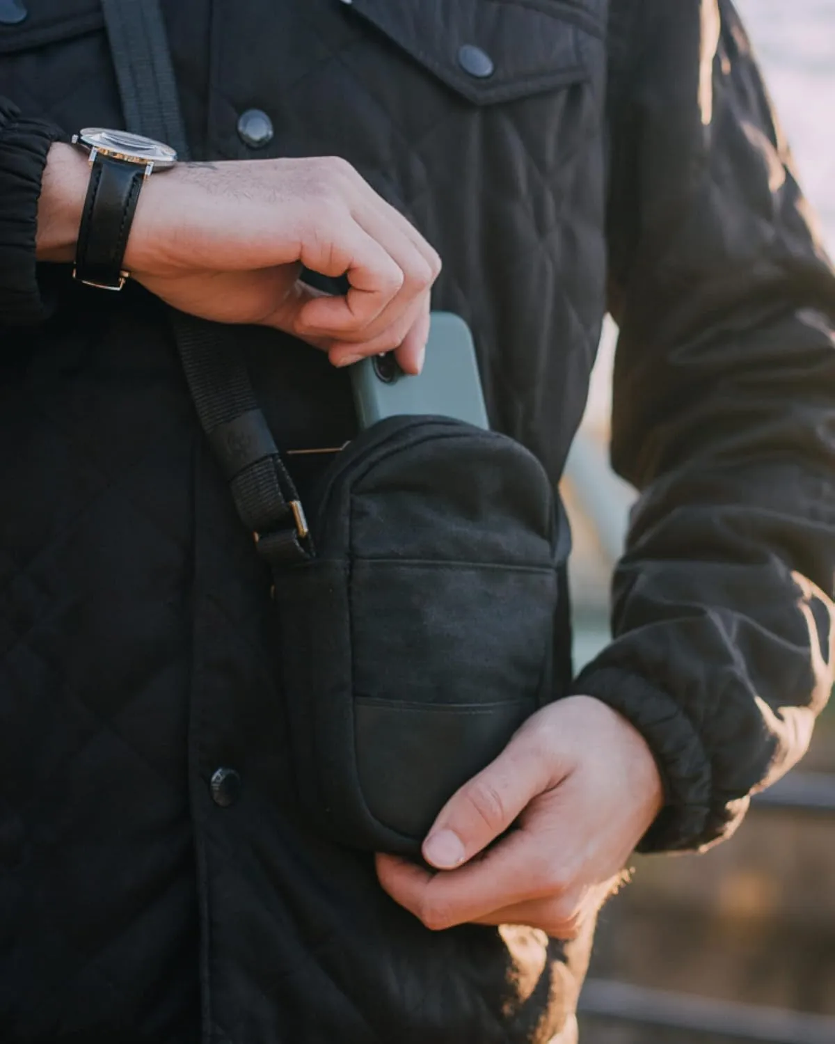 Anti Theft Crossbody Bag | Slash Resistant, RFID Blocking and Waterproof Mini Crossbody Bag