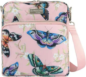 Anuschka Wanderlust Luxe Fabric Collection Women's Vegan Crossbody Organizer