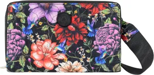 Anuschka Wanderlust Quilted Fabric Collection Women's Vegan Organizer Crossbody