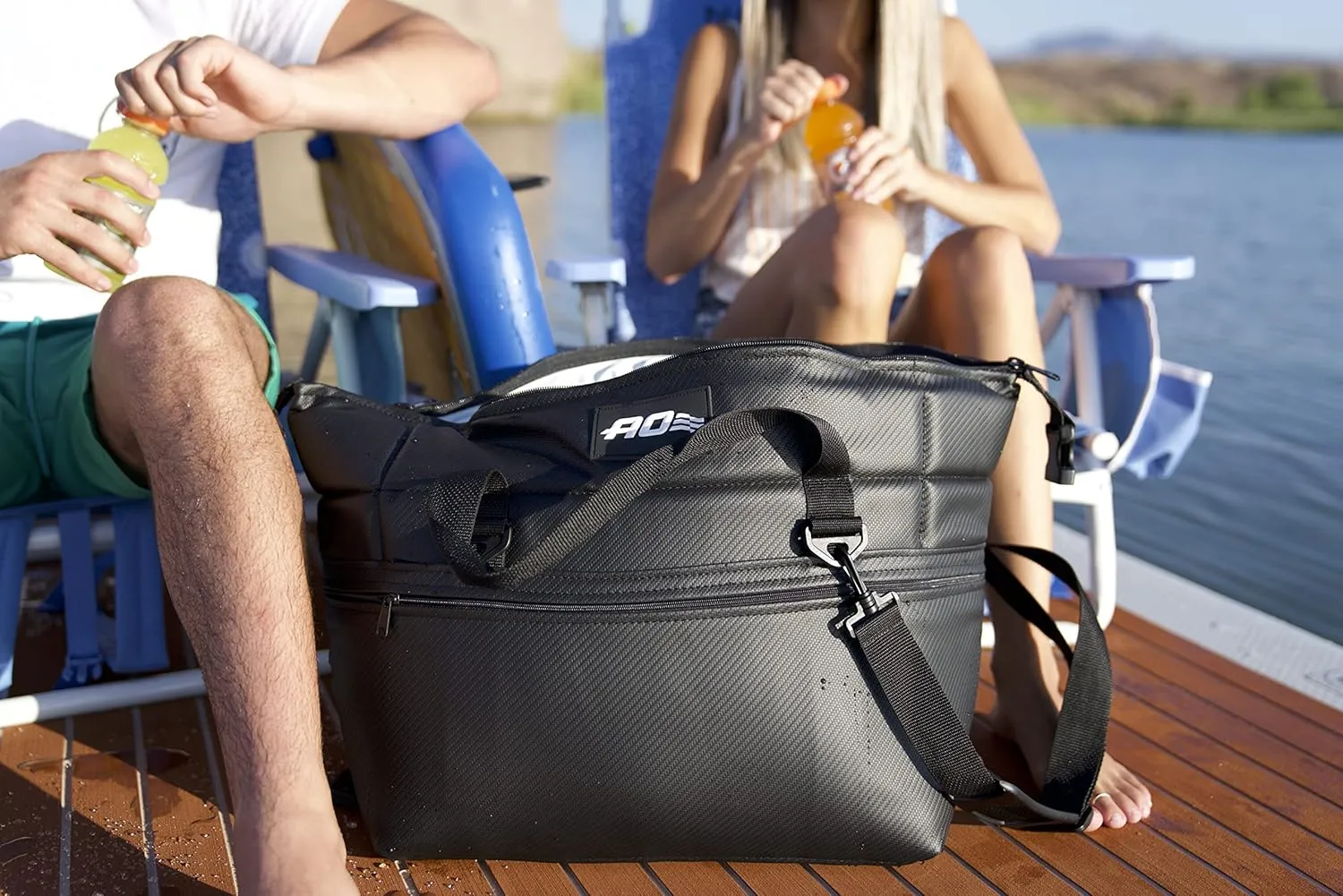 AO Coolers Carbon Soft Cooler with High-Density Insulation