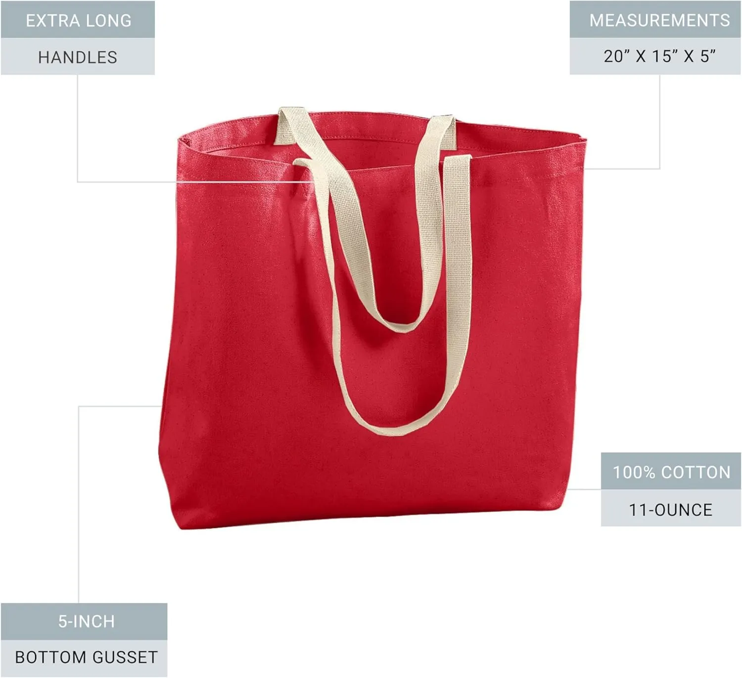 Augusta Sportswear Jumbo Tote Bag