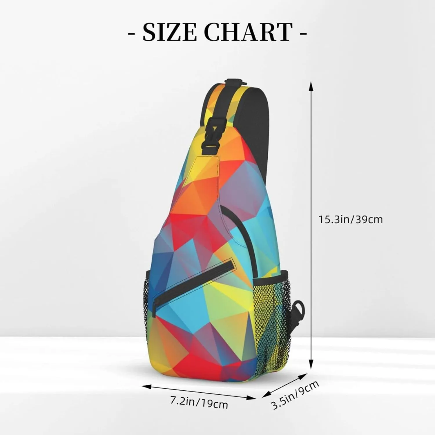 Autism Sling Bag for Women Men Autism Awareness Crossbody Sling Backpack Shoulder Chest Bag for Travel Hiking
