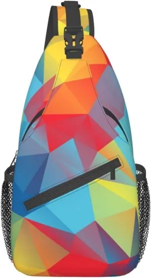 Autism Sling Bag for Women Men Autism Awareness Crossbody Sling Backpack Shoulder Chest Bag for Travel Hiking