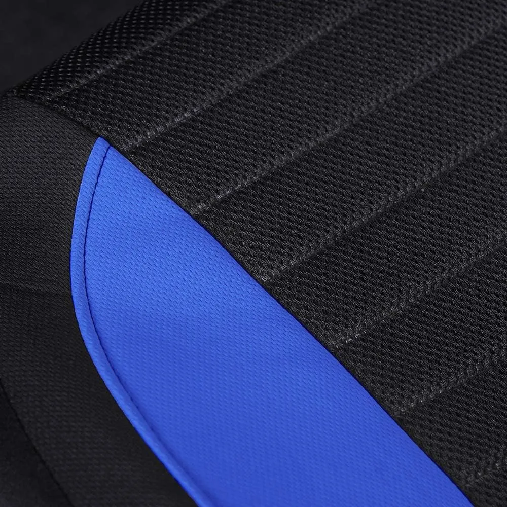 AUTOYOUTH Car Seat Covers - Bucket Seat Cover Seat Achieve The Perfect Combination of Style and Protection with Universal Fit Seat Covers for Sedan, Truck, SUV(Black Blue)…