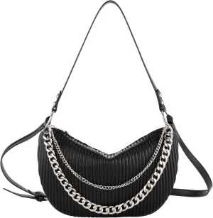 Ayliss Women Tote Shoulder Handbag Purse Clutch PU Leather Fashion Classic Hobo Crossbody Bag with Zipper