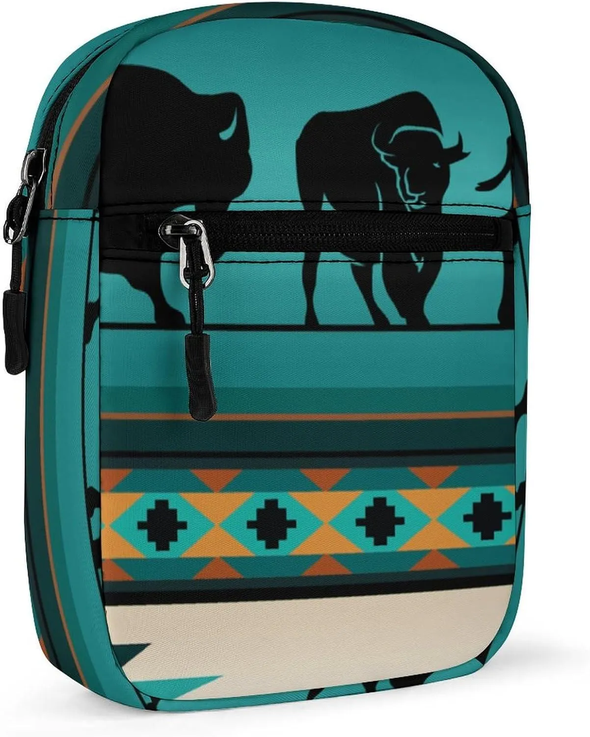 Aztec Pattern Crossbody Bag Small Shoulder Bag Waterproof, Lightweight And Convenient