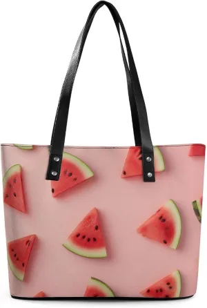 Baby Blue Whale Shark Women Soft Leather Handbags Tote Purses Shoulder Bucket Bags