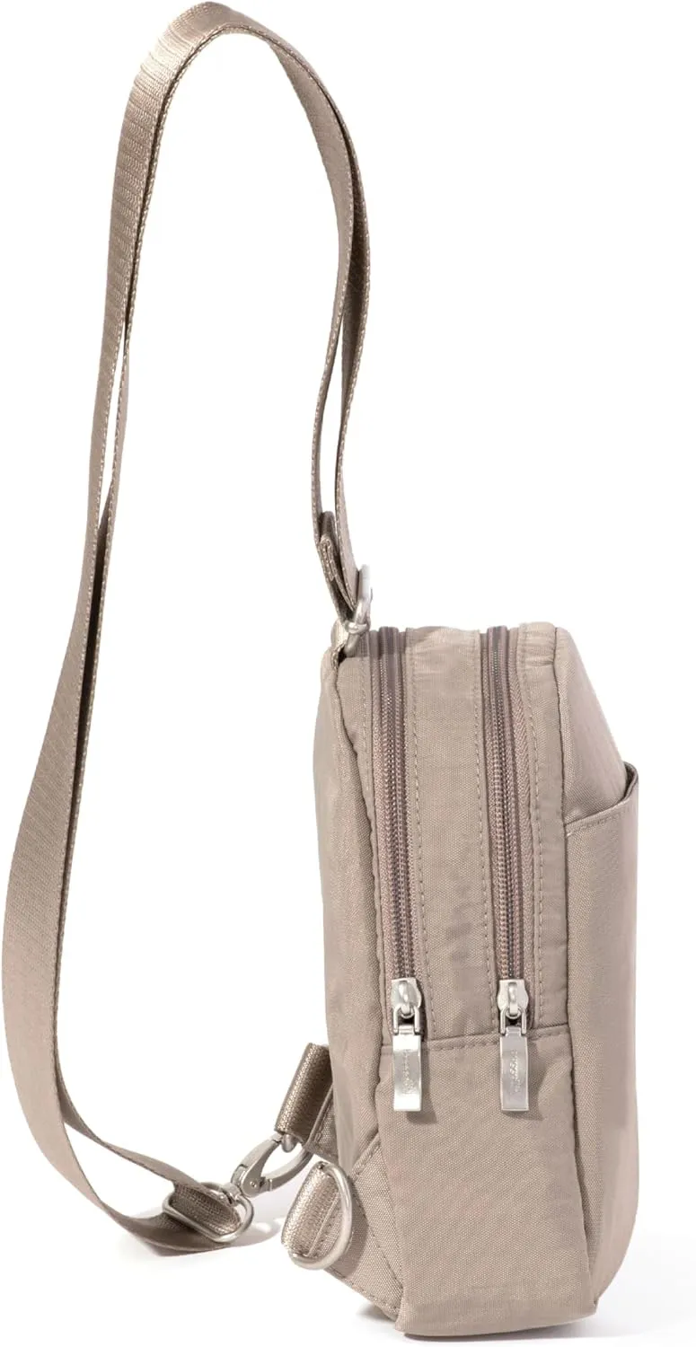Baggallini Double Zip Mini Sling