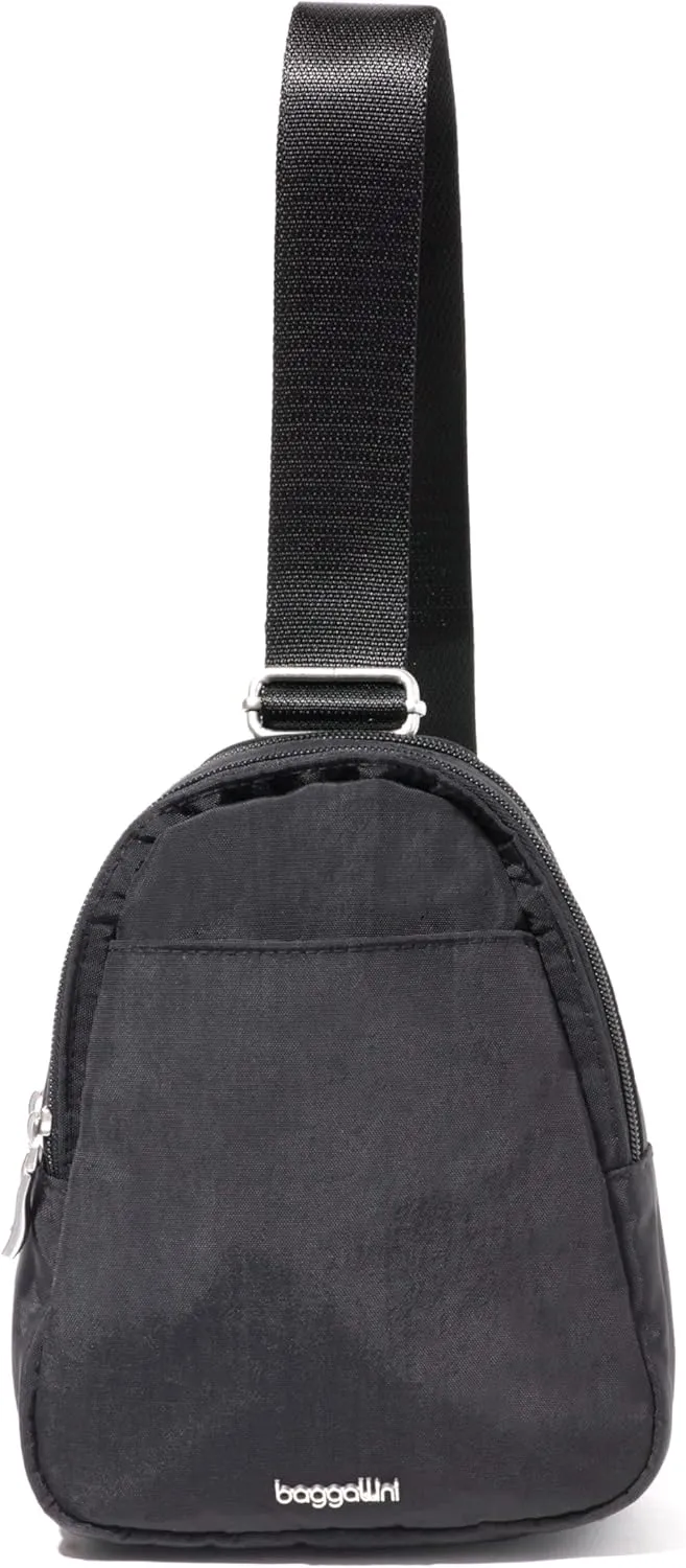Baggallini Double Zip Mini Sling