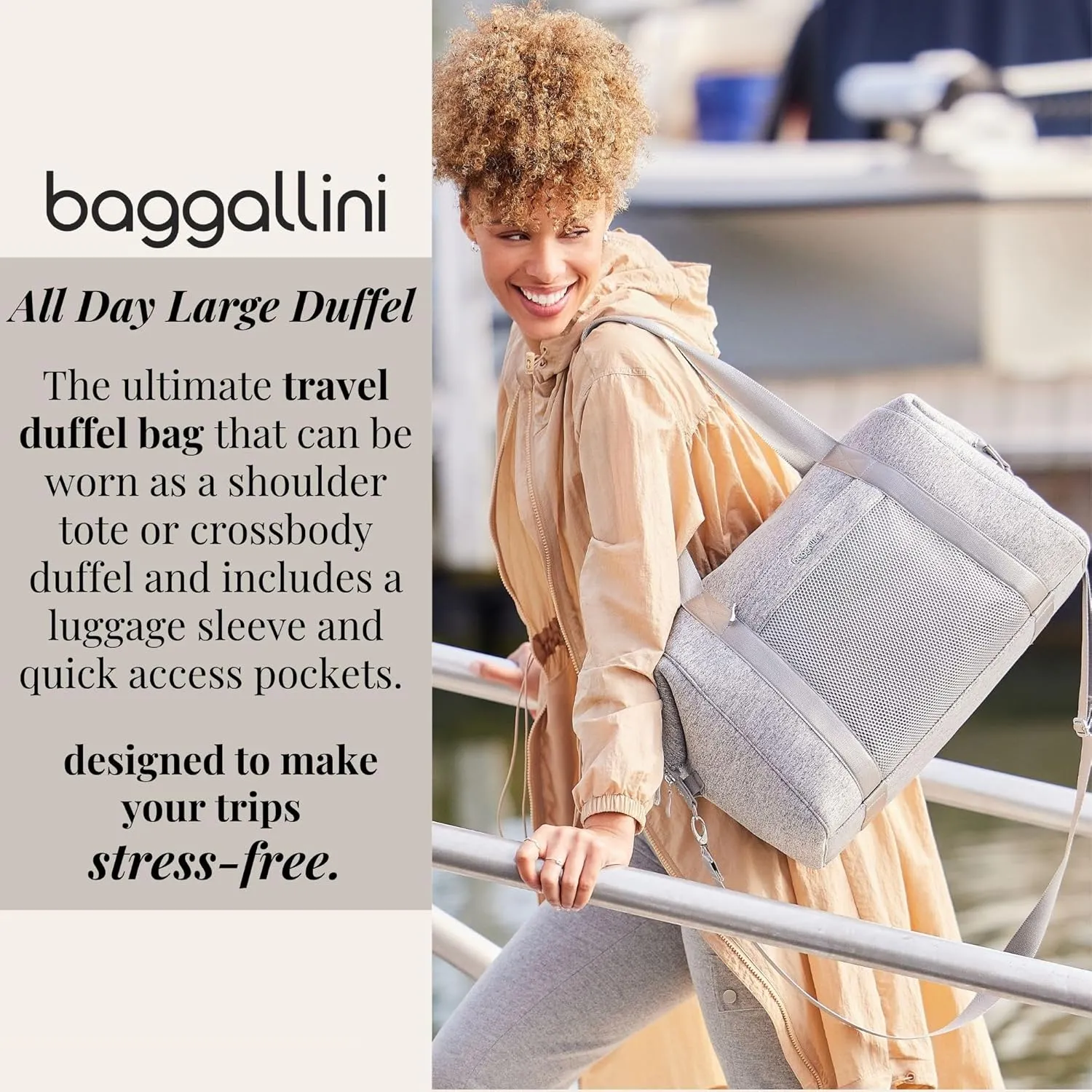 Baggallini Women's Day Large Duffel