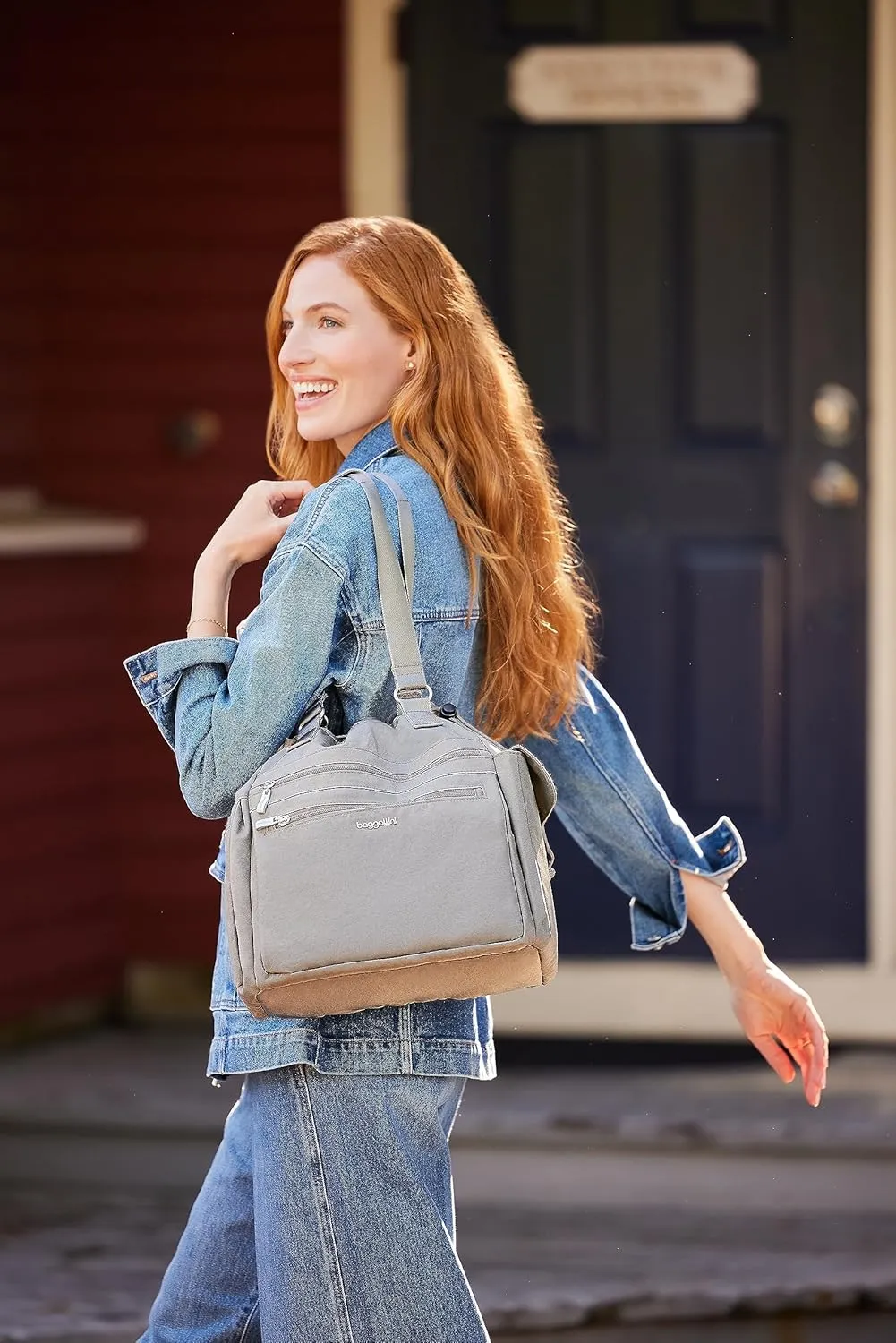 Baggallini Women's Modern Everywhere Drawstring Tote