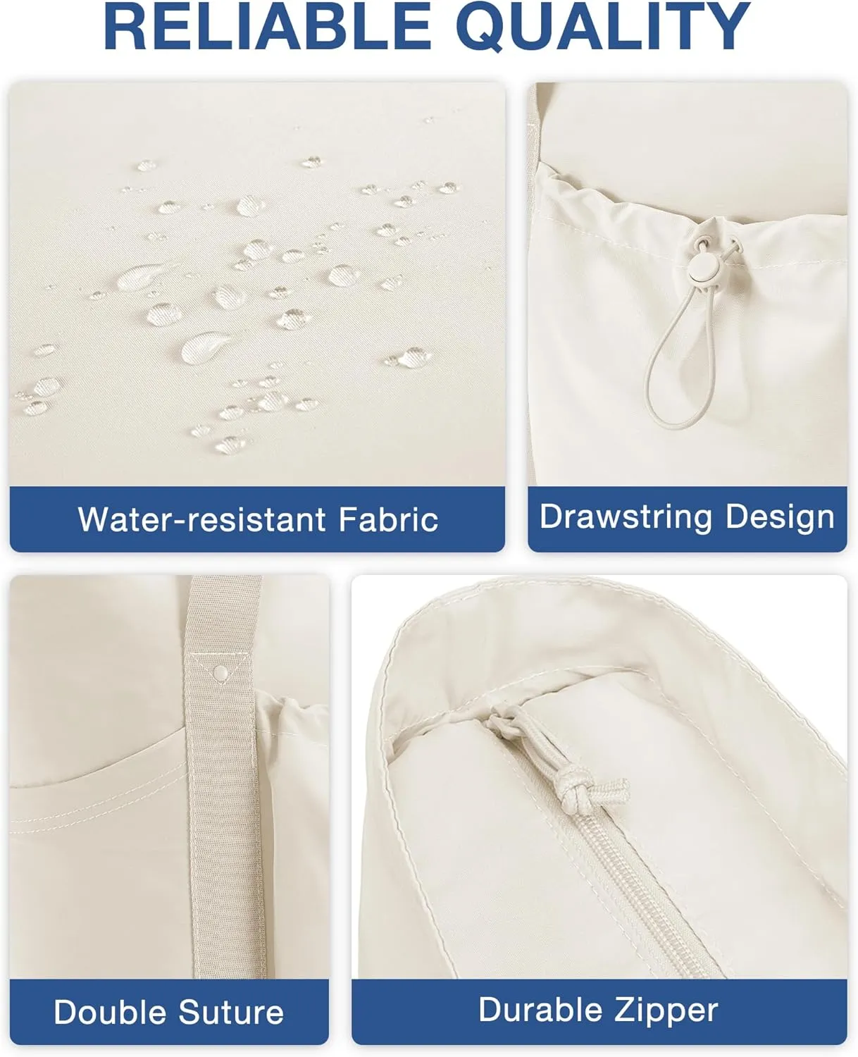 BAGSMART Tote Bag for Women, Tote Shoulder Bag with Laptop Compartment and Zipper Handbag for Travel, Work