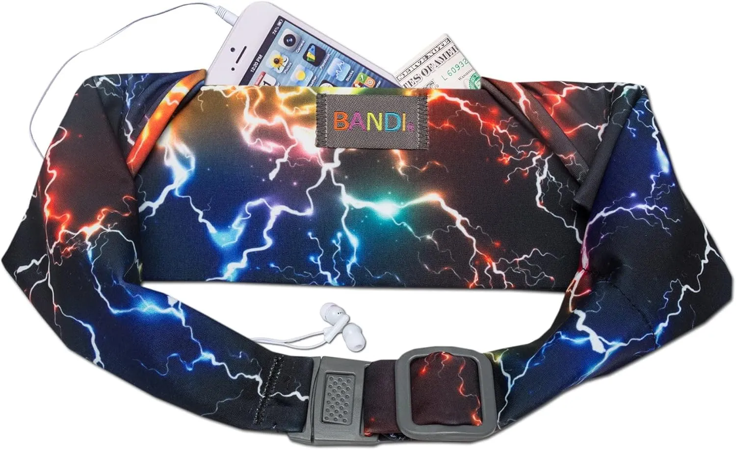BANDI KIDS Pocket belt for Medical, Sports, Play Comfortable fit Adjustable waist pack, Made In USA