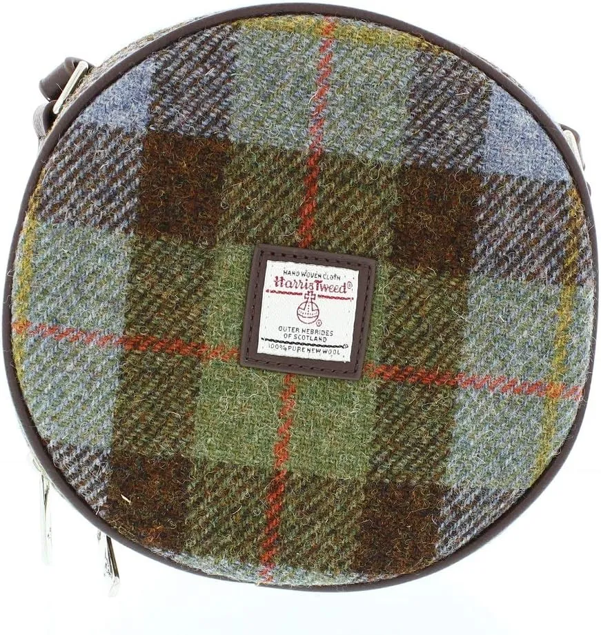 Bannock Small Harris Tweed Round Shoulder Bag LB1204