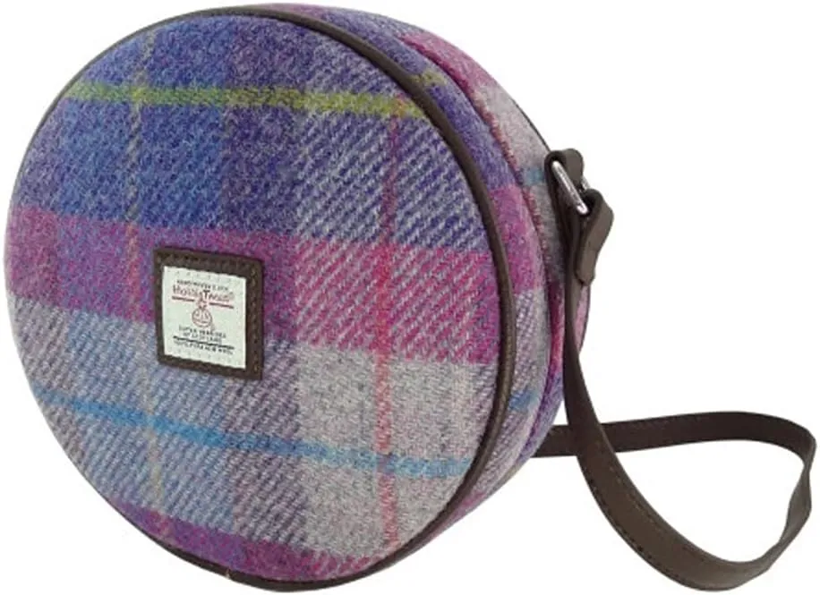 Bannock Small Harris Tweed Round Shoulder Bag LB1204