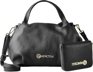Baroncelli Italian Leather Purse for Women Genuine Soft Leather Medium Size Shoulder Crossbody Bag Made in Italy