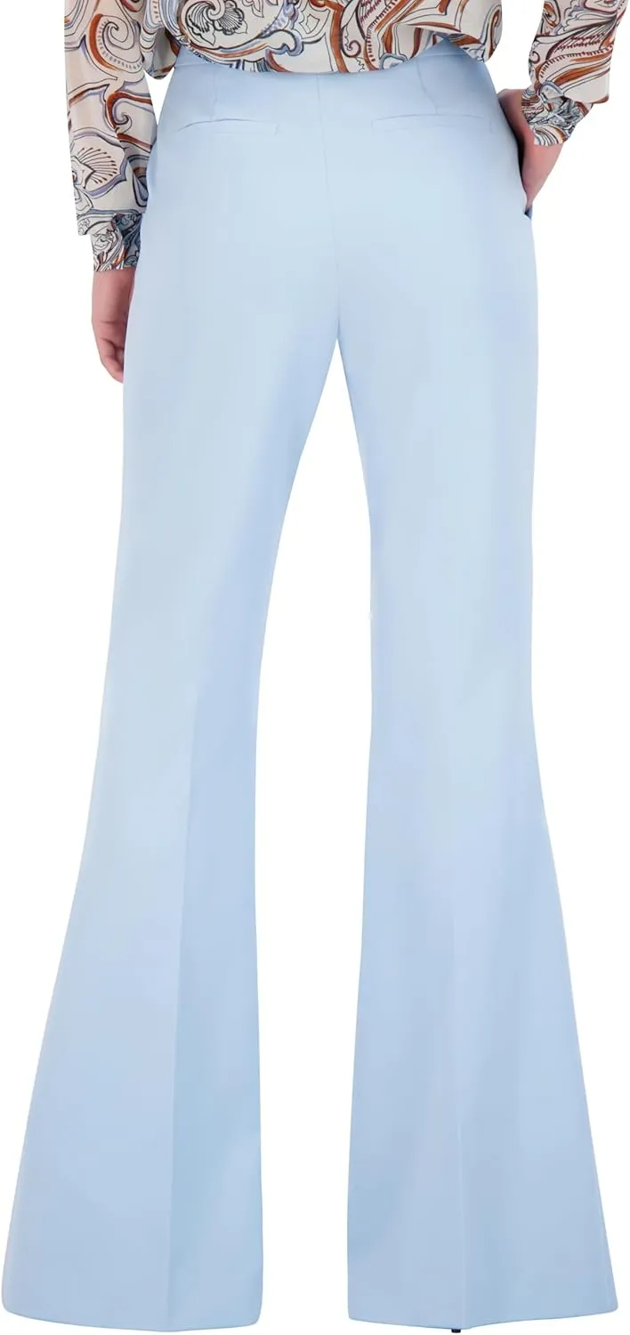 BCBGMAXAZRIA Women's Woven Flare Pants