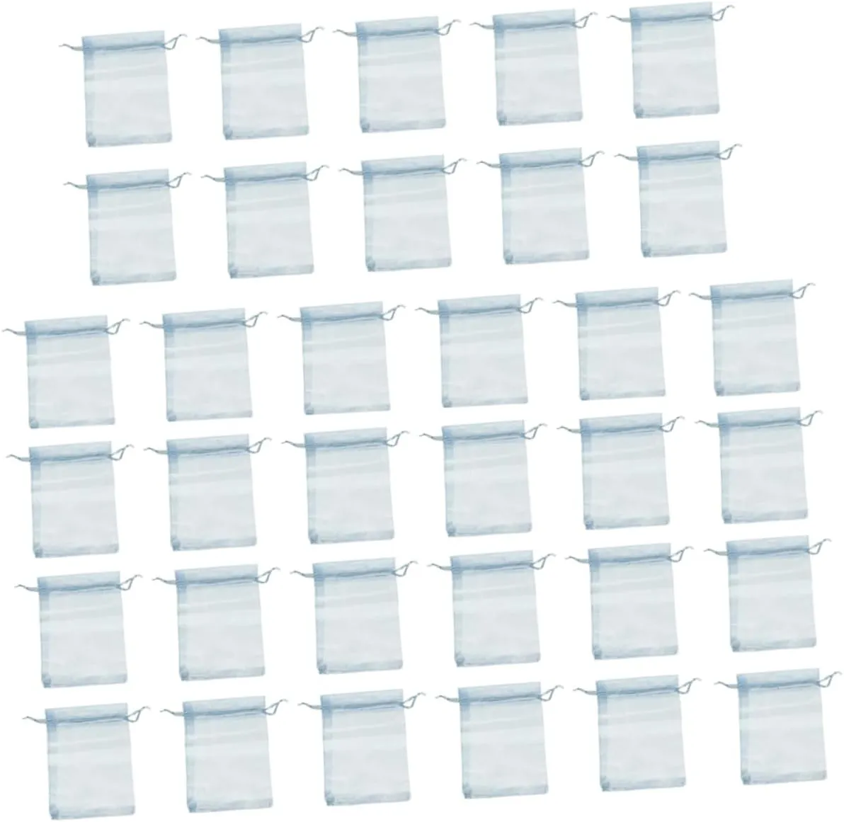 BCOATH Organza Bags Present Set 50pcs 13x18cm Drawstring Jewelry Pouches for Festival Wedding Party
