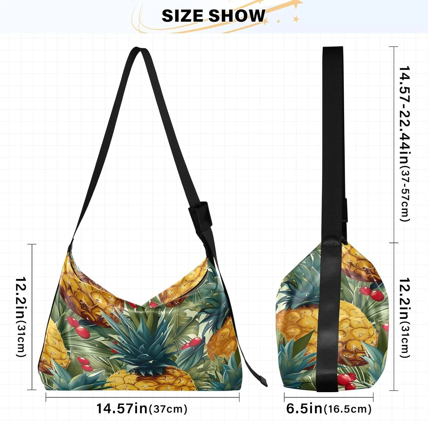 Beautiful Looking Galaxy Bag with Zipper for Women, Crossbody Large Leather Bag, Soft Leather Crossbody Bag