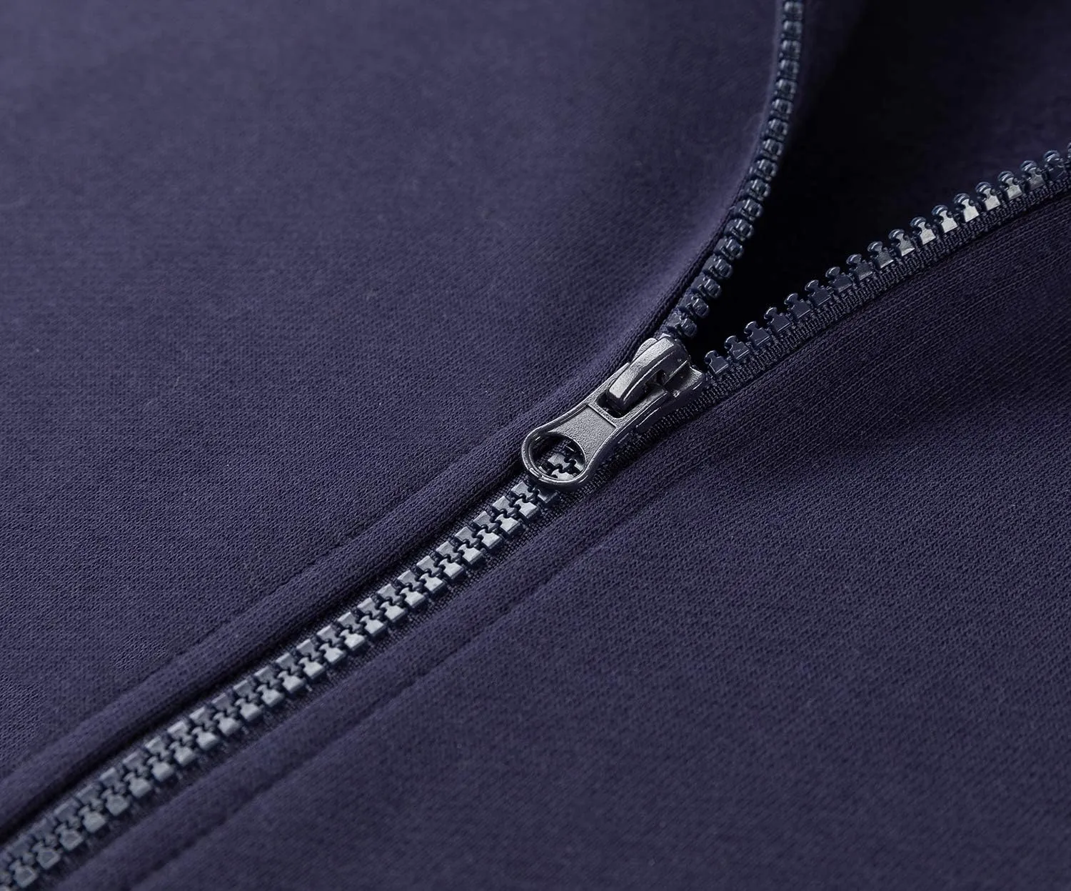 BETTERCHIC Women's Hooded Sweatshirt Casual Soft Brushed Fleece Hoody Drop Shoulder Full Zip Up Hoodie Size S-2XL
