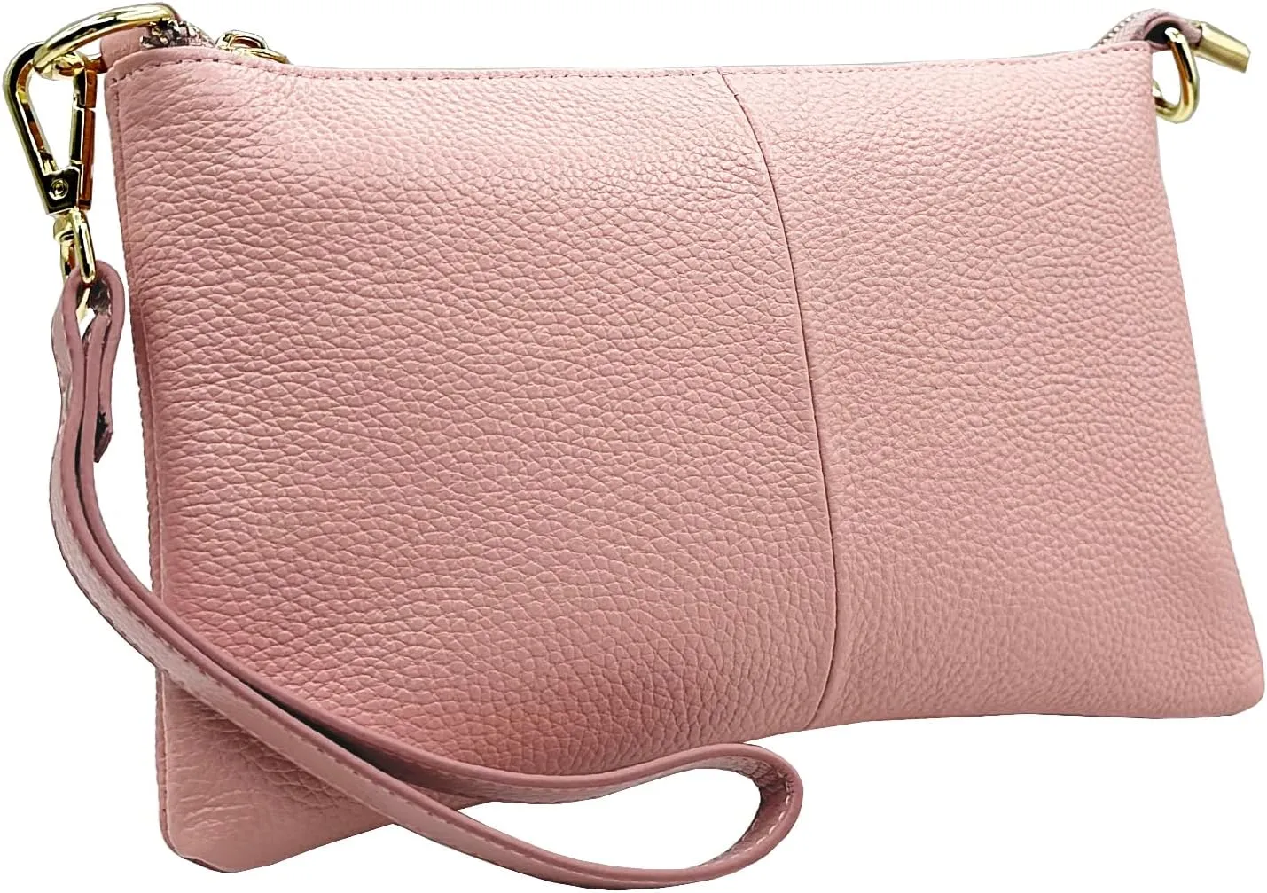 Beurlike Leather Wristlet Wallet Clutch Purses For Women Small Crossbody Phone Bags