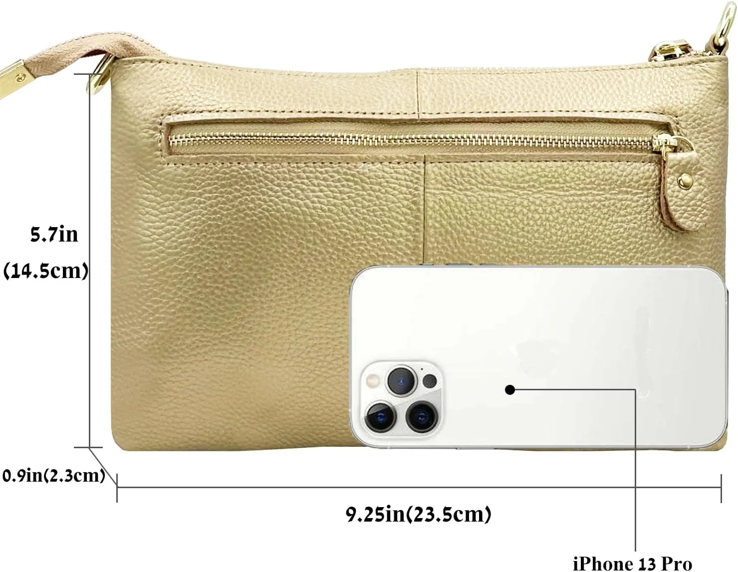 Beurlike Leather Wristlet Wallet Clutch Purses For Women Small Crossbody Phone Bags