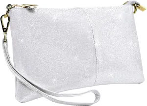Beurlike Leather Wristlet Wallet Clutch Purses For Women Small Crossbody Phone Bags