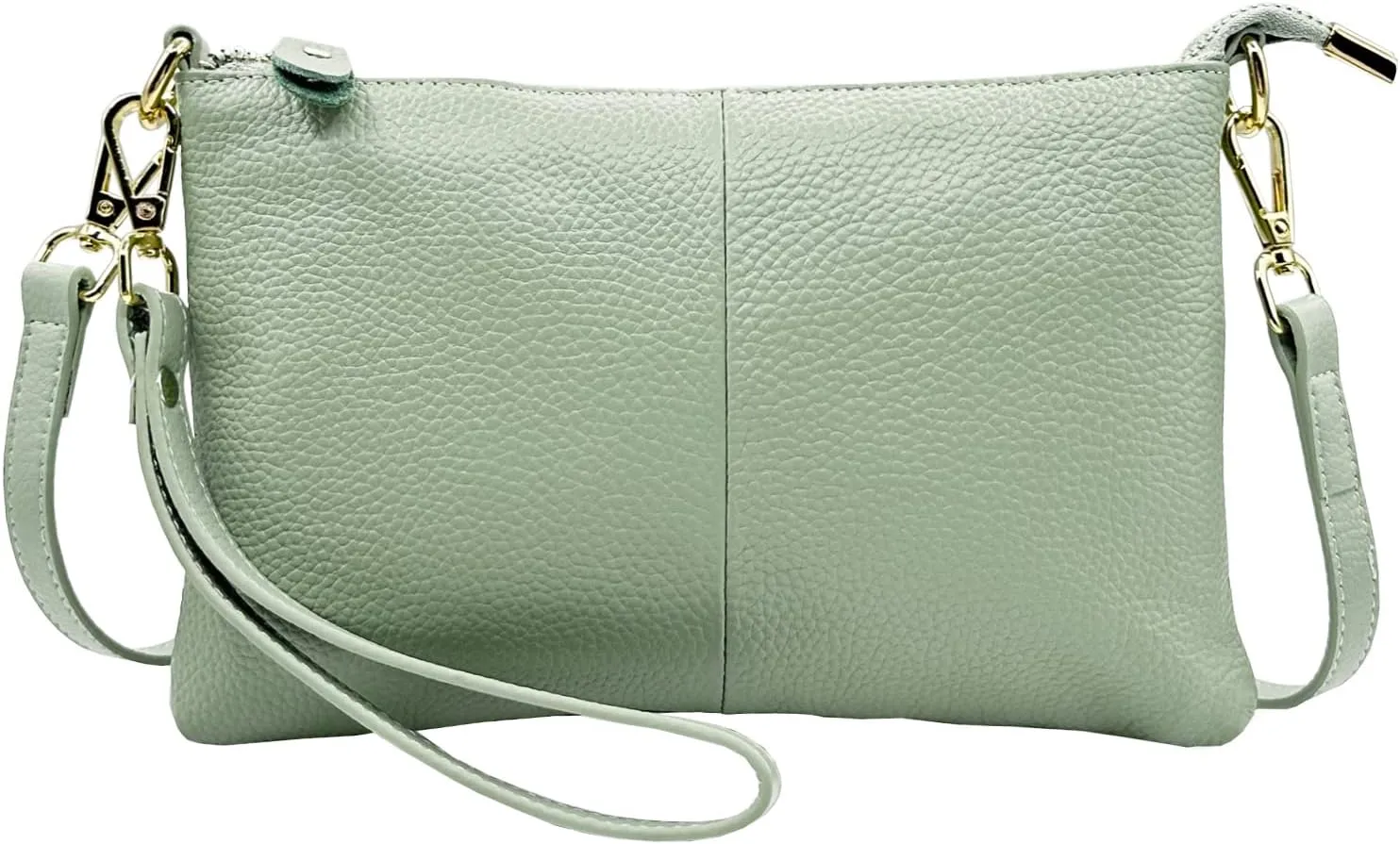 Beurlike Leather Wristlet Wallet Clutch Purses For Women Small Crossbody Phone Bags
