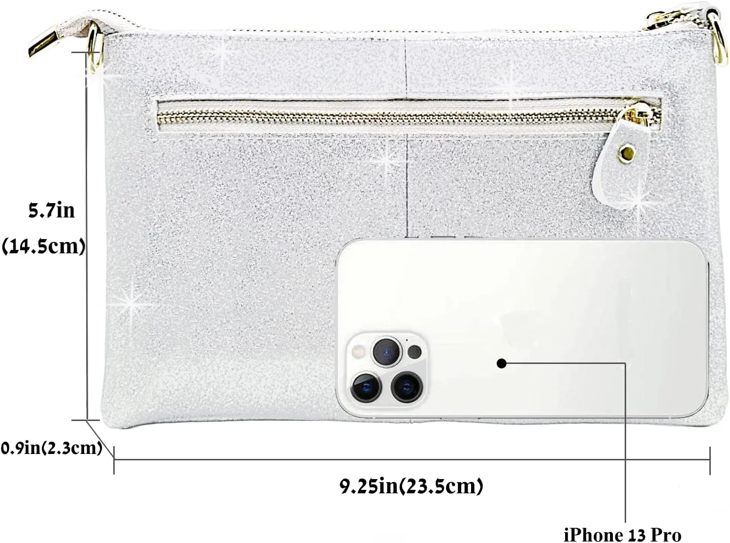 Beurlike Leather Wristlet Wallet Clutch Purses For Women Small Crossbody Phone Bags