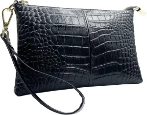 Beurlike Leather Wristlet Wallet Clutch Purses For Women Small Crossbody Phone Bags
