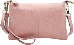 Beurlike Leather Wristlet Wallet Clutch Purses For Women Small Crossbody Phone Bags