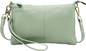 Beurlike Leather Wristlet Wallet Clutch Purses For Women Small Crossbody Phone Bags