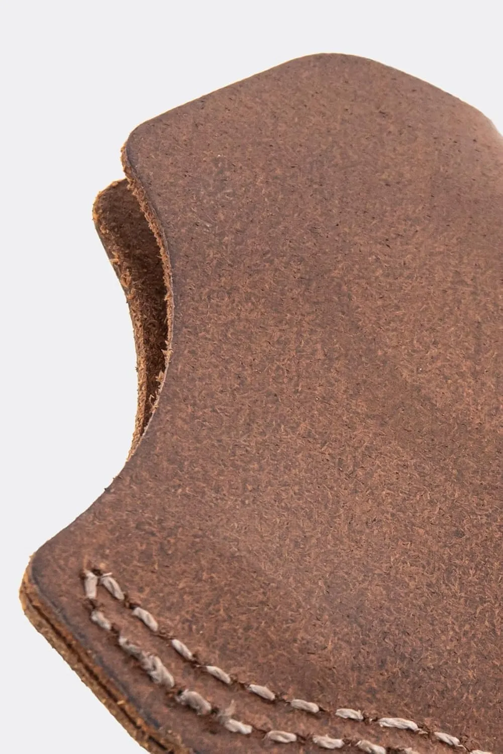 Bianchi 6 Inside Waistband Holster, Rust Brown, Suede Leather