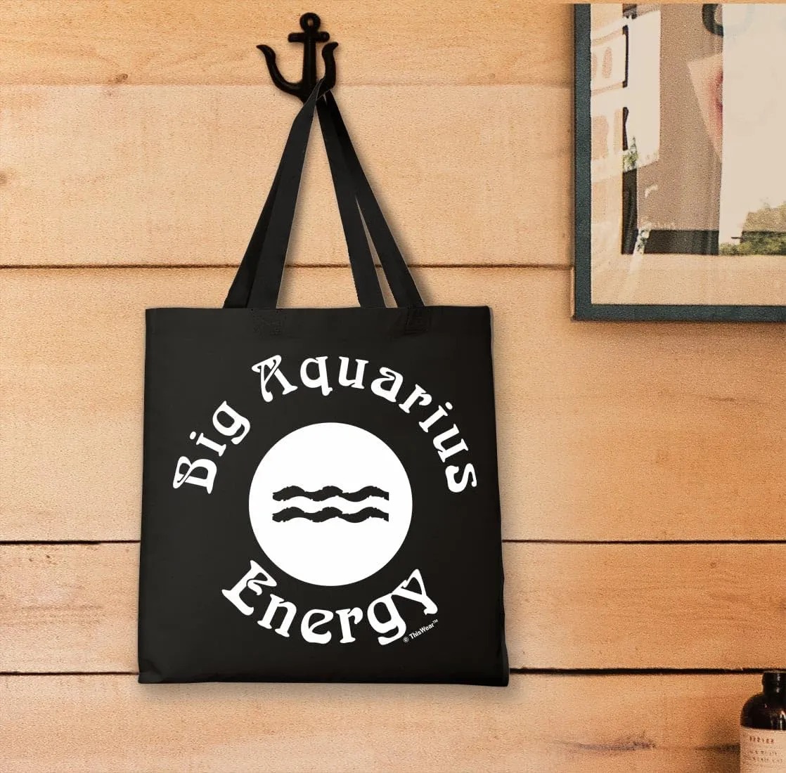 Big Zodiac Energy Choose Your Zodiac Sign Small Canvas Tote Bag