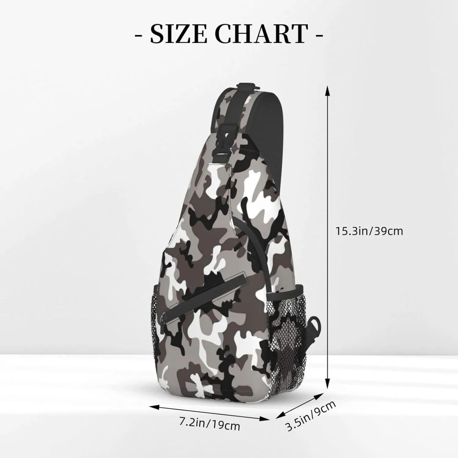 Black And White Soccer Ball Pattern Crossbody Bag Chest Shoulder Bag Small Casual Backpack Suitable For Women Men Hiking