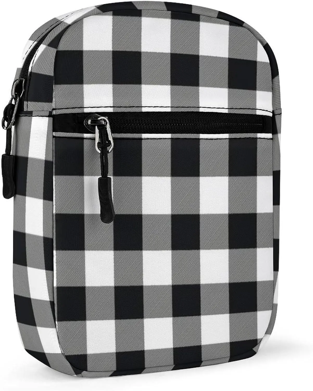 Black White Buffalo Detachable Shoulder Strap Small Shoulder Bag Unisex