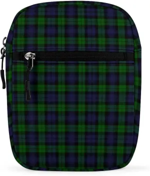 BlackWatch Tartan Plaid Detachable Shoulder Strap Small Shoulder Bag Unisex